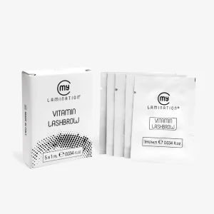 Vitaminska negovalna krema za dlačice – Vitamin Lashbrow (1 ml × 5)
